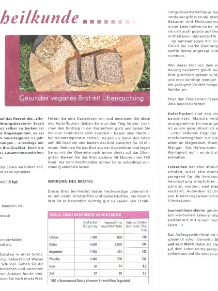 Veganes Brot